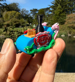 COLOR Miniature Casey Circus Calliope Music Organ Car Theme Park Ride Built