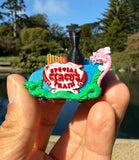 COLOR Miniature Casey Circus Calliope Music Organ Car Theme Park Ride Built