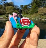 COLOR Miniature Casey Circus Calliope Music Organ Car Theme Park Ride Built