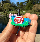 COLOR Miniature Casey Circus Calliope Music Organ Car Theme Park Ride Built