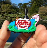 COLOR Miniature Casey Circus Calliope Music Organ Car Theme Park Ride Built