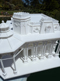 Miniature HO-Scale Victorian World Main Street Emporium Shop Assembled White 1:87 by Gold Rush Bay
