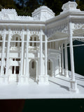 Miniature N-Scale Victorian World Main Street Emporium Shop Assembled White 1:160 by Gold Rush Bay
