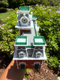 COLOR Miniature World Victorian Main Street Station Depot Model