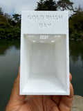 Miniature HO-Scale Victorian World Main Street Confectionery 2 Shop Assembled White 1:87 by Gold Rush Bay