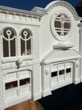 Miniature HO-Scale Radiator Route 66 Courthouse Springs Red’s Building Assembled White 1:87  by Gold Rush Bay
