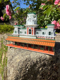 COLOR Miniature N-Scale World Victorian Main Street Station Platform 1:150 Model