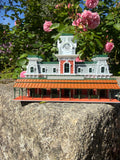 COLOR Miniature N-Scale World Victorian Main Street Station Platform 1:150 Model