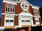 Miniature COLOR N-Scale Radiator Route 66 Courthouse Springs Red’s Building Assembled 1:160 by Gold Rush Bay