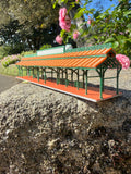 COLOR Miniature N-Scale World Victorian Main Street Station Platform 1:150 Model