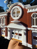 COLOR Miniature HO-Scale Radiator Route 66 Courthouse Springs Red’s Building Assembled 1:87  by Gold Rush Bay