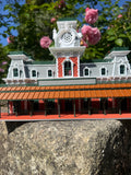 COLOR HO Scale Detailed Miniature World Main Street Victorian Station Platform 12 inches