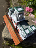 COLOR HO Scale Detailed Miniature World Main Street Victorian Station Platform 12 inches