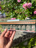 COLOR HO Scale Detailed Miniature World Main Street Victorian Station Platform 12 inches