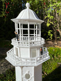 N Scale Miniature Victorian Lighthouse Tower 1:160 White