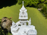 HO-Scale Miniature “Bishop's Palace” Victorian House (1:87 Scale)