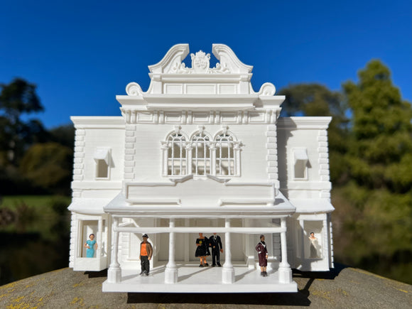 Gold Rush Bay HO-Scale Victorian Opera House Miniature Main Street Built 1:87 INCLUDING INTERIORS