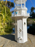 HO Scale Miniature Victorian Lighthouse Tower 1:87 White