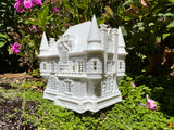 Gold Rush Bay Miniature Château Sams French Mansion 1:160 (N-Scale) House Assembled & Built