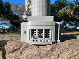 Miniature Gray N-Scale Coit Tower San Francisco Lamdmark 1:160