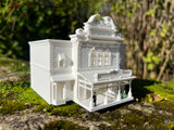 Gold Rush Bay N-Scale Victorian Opera House Miniature Main Street Built 1:160 INCLUDING INTERIORS