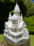 HO-Scale Miniature “Bishop's Palace” Victorian House (1:87 Scale)