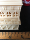 Gold Rush Bay N-Scale Wood Color Miniature Saloon Hotel 1:160 Built w/ INTERIORS