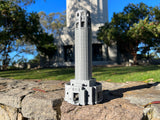 Miniature Gray N-Scale Coit Tower San Francisco Lamdmark 1:160