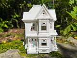 Miniature HO Scale Charmed Victorian Halliwell Magic Witch San Francisco House