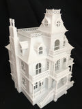 Miniature HO Scale Victorian Mansion French Empire House Architecture