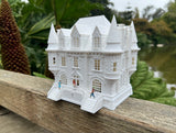 Gold Rush Bay Miniature Château Sams French Mansion 1:87(HO-Scale) House Assembled & Built