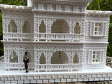 "The Shipley Mansion" - New Orleans Style Southern House by Gold Rush Bay - HO Scale 1:87 Assembled & Built Ready