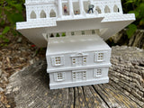 "The Shipley Mansion" - New Orleans Style Southern House by Gold Rush Bay - HO Scale 1:87 Assembled & Built Ready