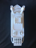 Small “Riverbelle” - Miniature N Scale Old West Steamboat Paddlewheeler Riverboat Built Train Layout
