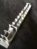 Gold Rush Bay HO SCALE ATHEARN STREAMLINE PASSENGER TRAIN INTERIOR GRAY