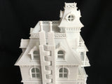 Miniature HO Scale Victorian Mansion French Empire House Architecture