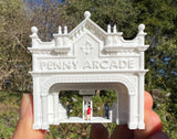 Gold Rush Bay N-Scale Main Street Penny Arcade Shop House Facade Victorian Built 1:160