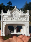 Gold Rush Bay HO-Scale Main Street Penny Arcade Shop House Facade Victorian Built 1:87