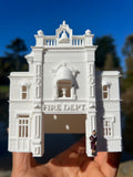 Gold Rush Bay HO-Scale Main Street Firehouse Facade Victorian Built 1:87