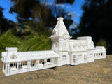 Small Miniature N-Scale Victorian #36 Main Street Station Depot 1:160 Model