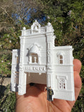 Gold Rush Bay N-Scale Main Street Firehouse Facade Victorian Built 1:160