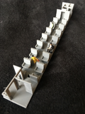 Gold Rush Bay HO SCALE ATHEARN STREAMLINE PASSENGER TRAIN INTERIOR GRAY