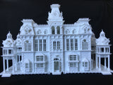 Miniature Victorian Train Station Depot HO Gauge Scale 1:87 Assembled Built Game