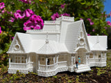 Gold Rush Bay Miniature #28 Victorian Carnation Gardens Restaurant HO-Scale1:87 Assembled Including INTERIORS