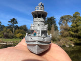 N-Scale Ship “Victoria” Miniature Railroad Tugboat Assembled Built