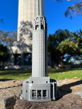 Miniature Gray N-Scale Coit Tower San Francisco Lamdmark 1:160