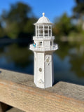 HO Scale Miniature Victorian Lighthouse Tower 1:87 White