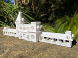 Small Miniature N-Scale Victorian #36 Main Street Station Depot 1:160 Model