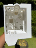 HO-Scale Miniature “Bishop's Palace” Victorian House (1:87 Scale)