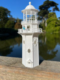 HO Scale Miniature Victorian Lighthouse Tower 1:87 White